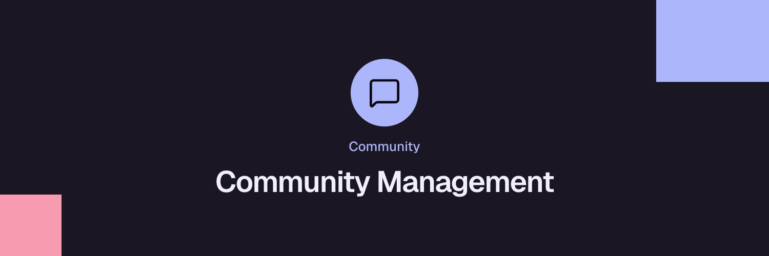 Community Management